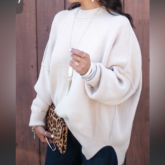 Free People Easy Street Sweater - Picture 1 of 4